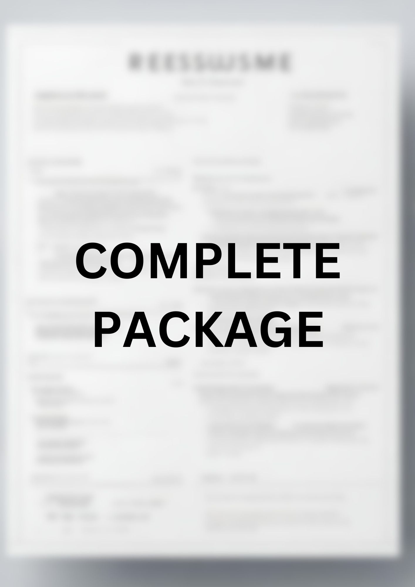 ATS & Modern CV, Cover Letter, Linkedln Revamp